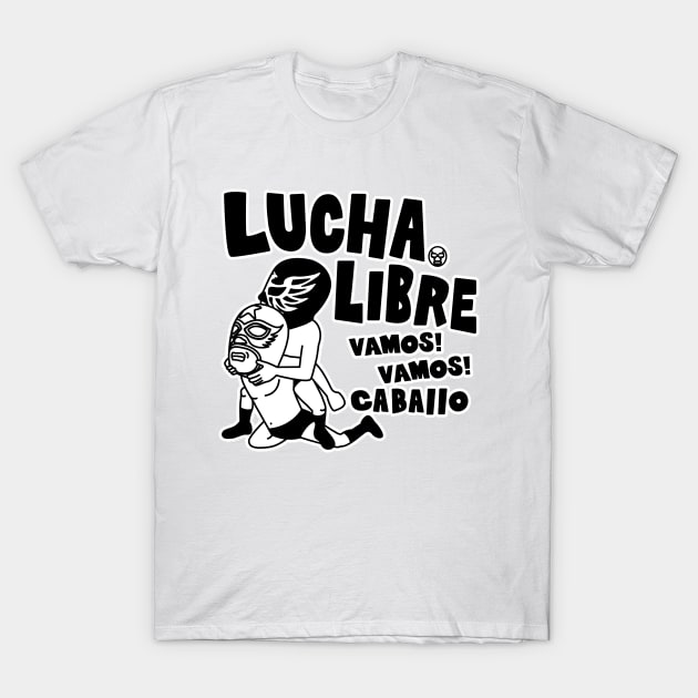 LUCHA LIBRE#71mono T-Shirt by RK58